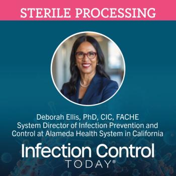 Deborah Ellis, PhD, MS, MPH, MT(ASCP), CIC, LTC-CIP, CPHQ, FACHE, is the system director of infection prevention and control at Alameda Health System in California. (Photo credit to author)