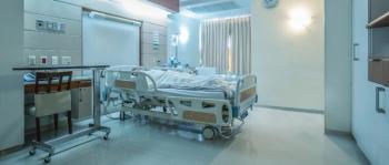 occupied hospital room