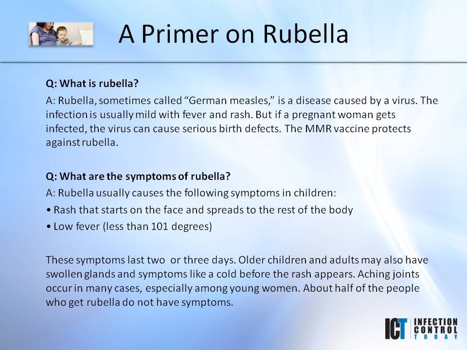 rubella ppt presentation download