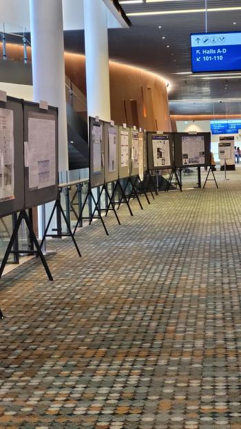 Some of the posters at AORN24