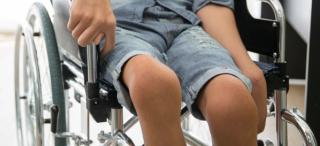 young person in a wheelchair