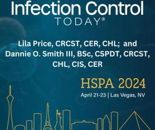 Lila Price, CRCST, CER, CHL, the interim manager for HealthTrust Workforce Solutions; and Dannie O. Smith III, BSc, CSPDT, CRCST, CHL, CIS, CER, founder of Surgicaltrey, LLC, and a central processing educator for Valley Health System