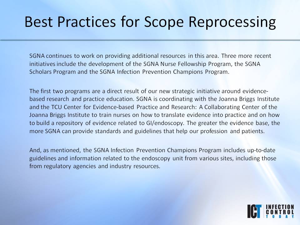Slide Show: Best Practices for Scope Reprocessing