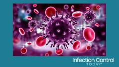 3d rendered HIV Virus in the bloodstream in color background (Adobe Stock 200344697 by RAJCREATIONZS) 