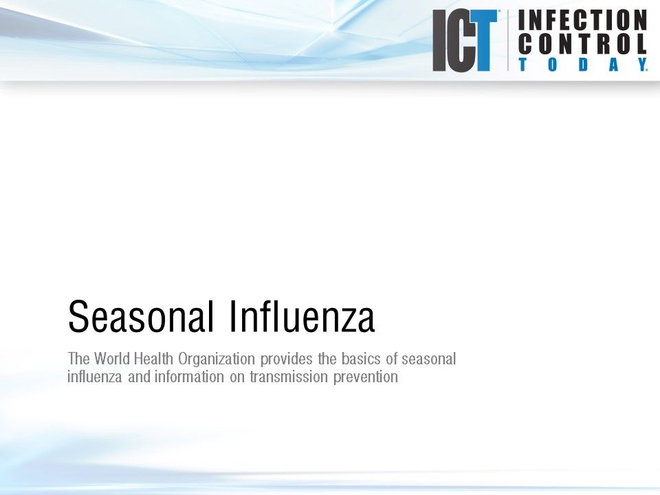 influenza powerpoint presentation 2020