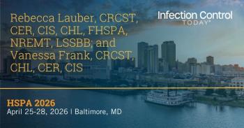 Rebecca Lauber, CRCST, CER, CIS, CHL, FHSPA, NREMT, LSSBB, and Vanessa Frank, CRCST, CHL, CER, CIS
