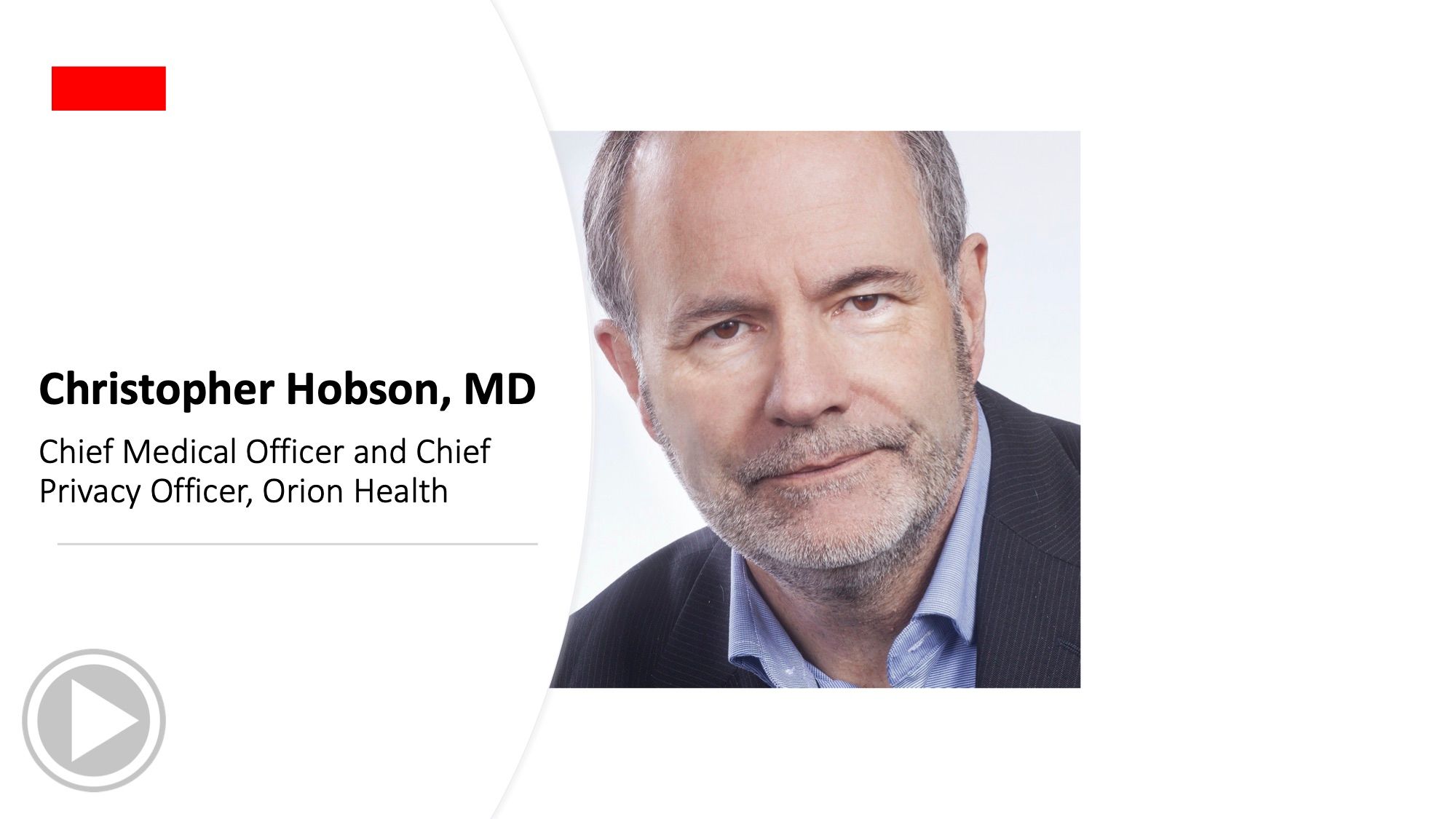 Christopher Hobson, MD, gives expert advice 