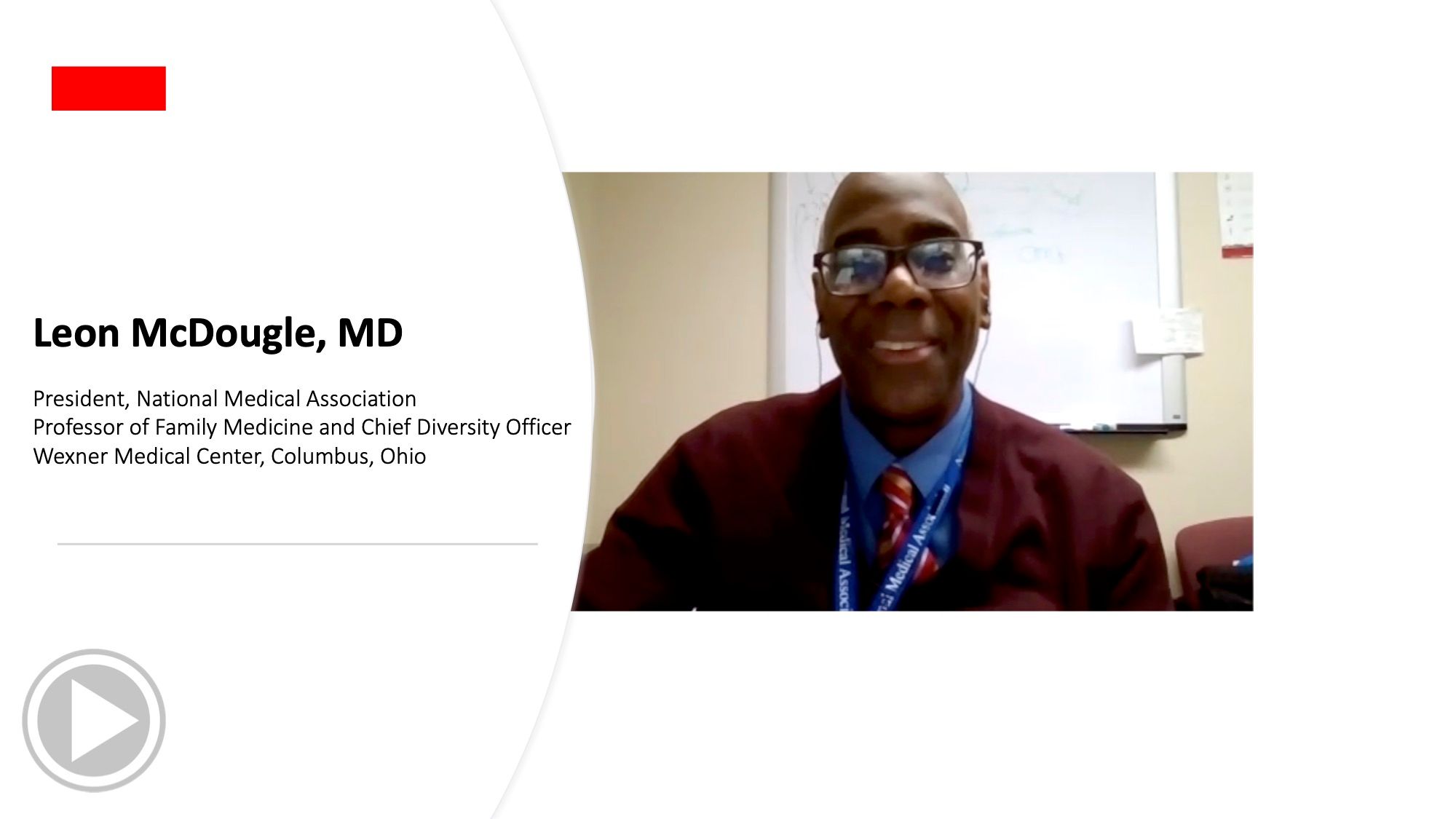 Leon McDougle, MD, gives expert advice