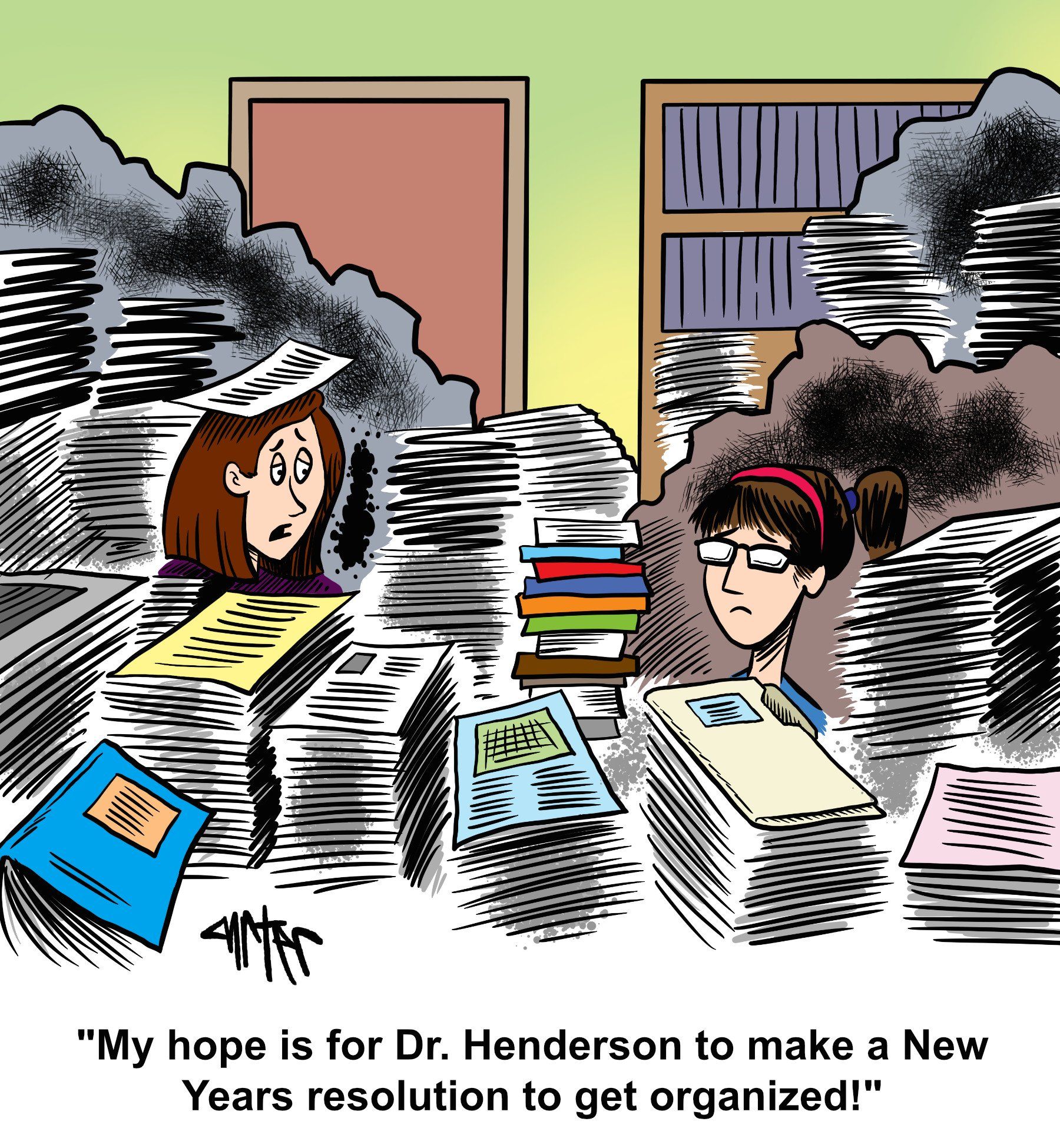 hoping for a more organized New Year