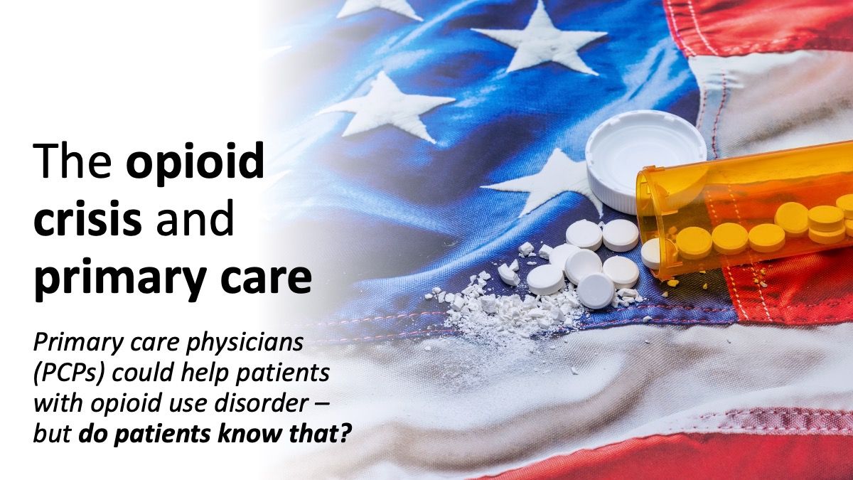 Read more about the article Primary care and treatment of opioid use disorder – a slideshow