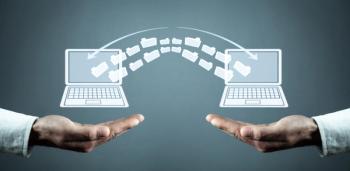 Image of information exchange between laptops ©andranik123-stock.adobe.com