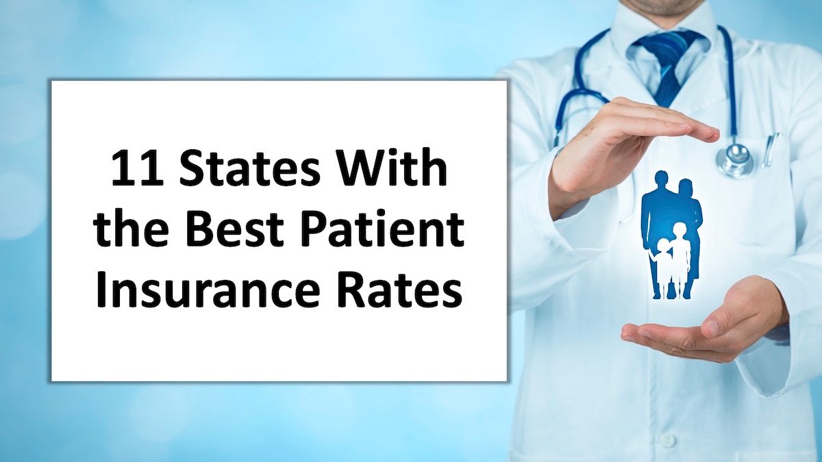11 states with the best patient insurance rates