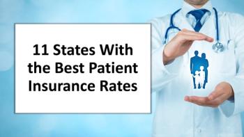 Doctor holding family figures