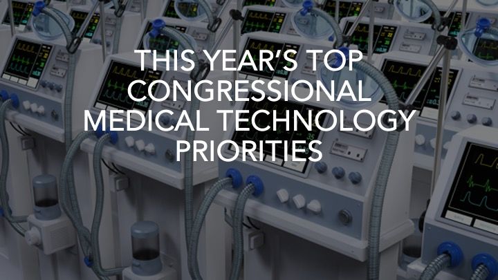 This year's top congressional medical technology priorities
