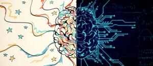 AI concept digital brain