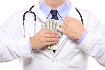 physician doctor putting money in pocket © Ljupco Smokovski - stock.adobe.com