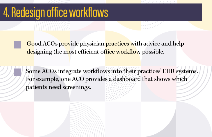 4. Redesign office workflows
