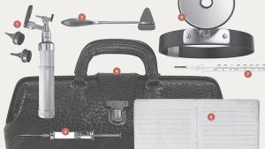 The doctor's bag in 1923