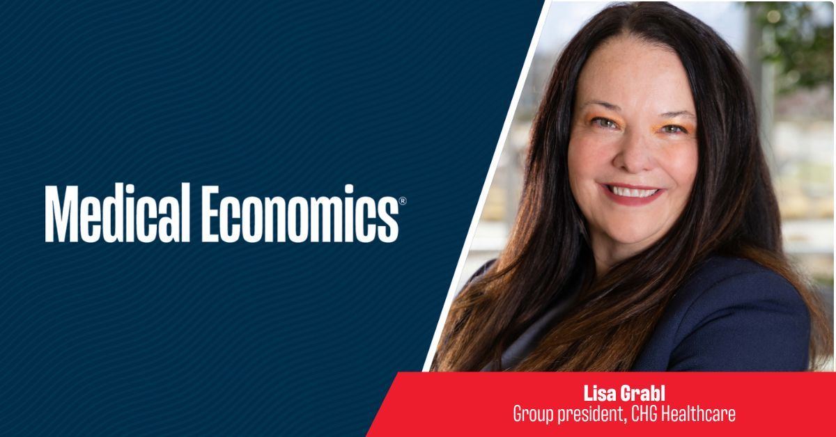 Locum tenens physicians — Lisa Grabl © CHG Healthcare