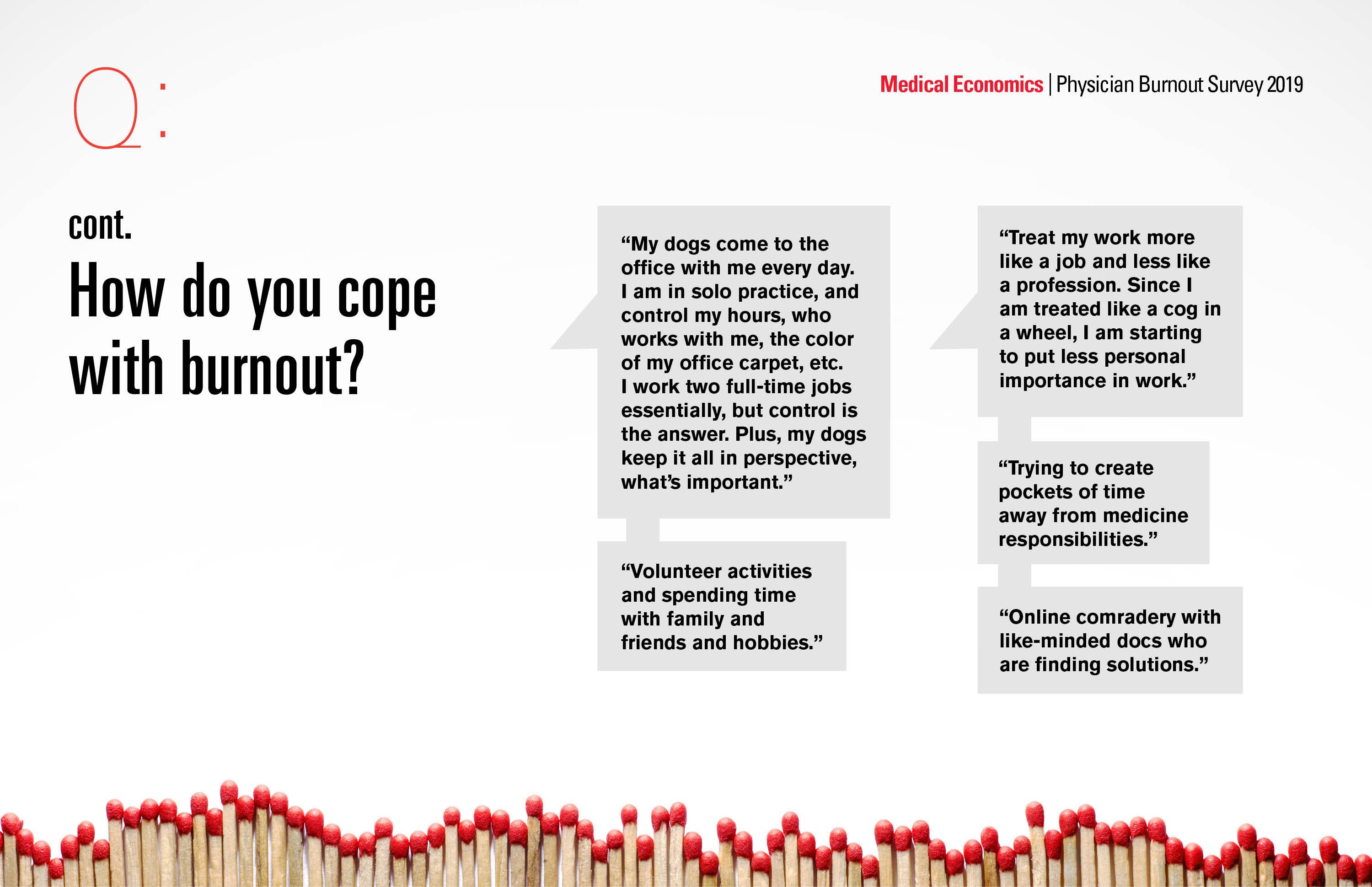 Cont. How do you cope with burnout? 