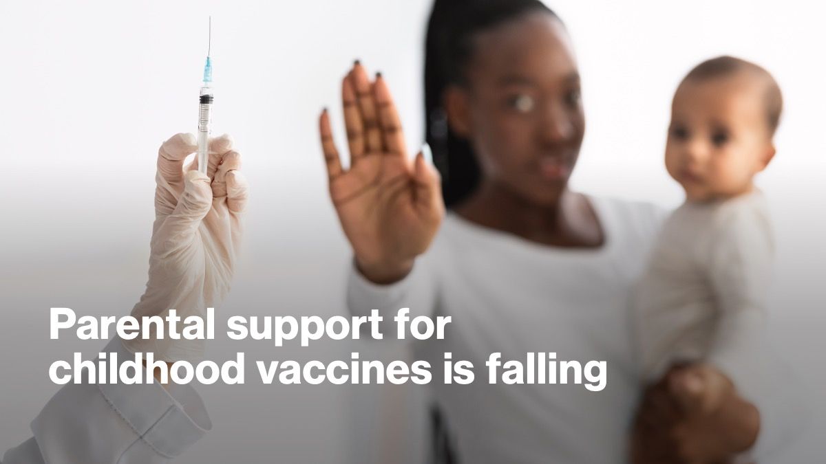 Parental support for childhood vaccines falling © Prostock-studio - stock.adobe.com