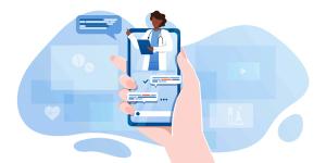 virtual care doctor cellphone