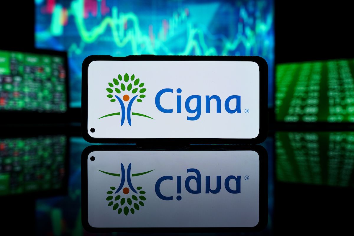cigna company on stock market © Rokas - stock.adobe.com