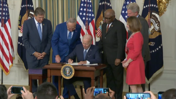 President signs Inflation Reduction Act with health care provisions