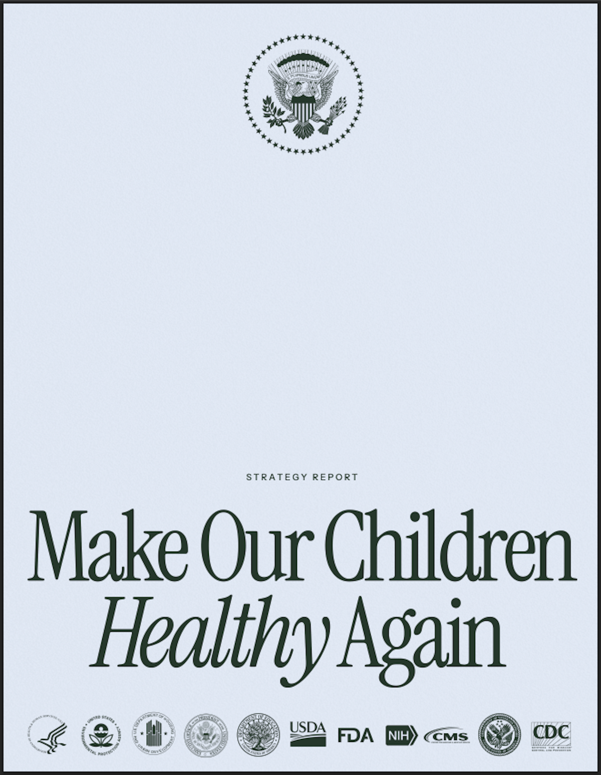 Make Our Children Healthy Again: MAHA Commission releases strategic plan