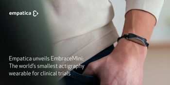 Empatica launches ultra-compact wearable for clinical trials: ©Empatica