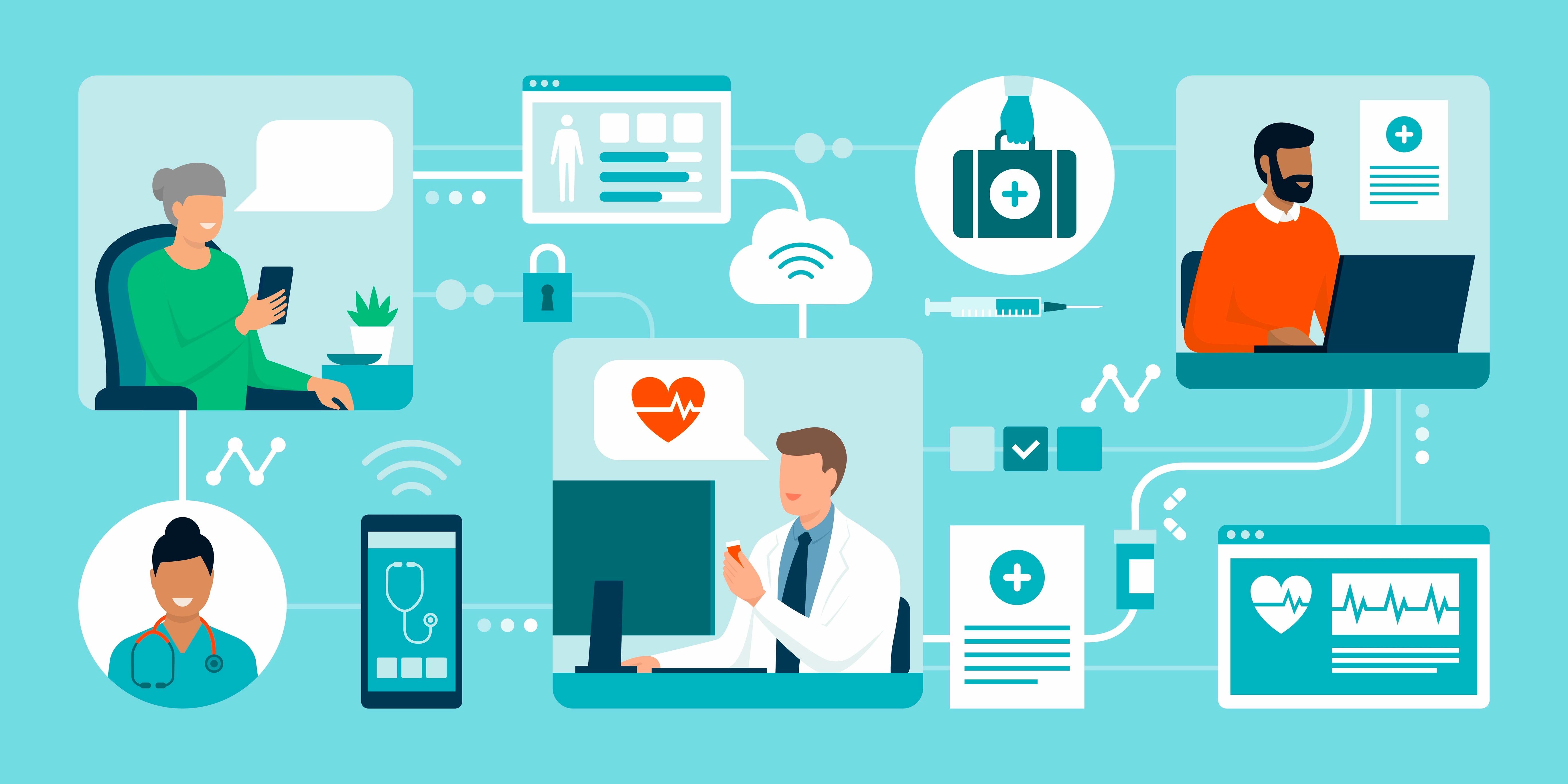 remote health monitoring images ©elenabsl-stock.adobe.com