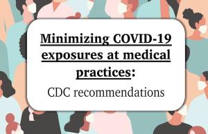 Minimizing COVID-19 exposures at medical practices: CDC recommendations