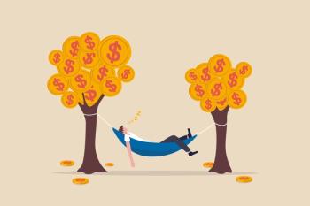 sleeping making money hammock