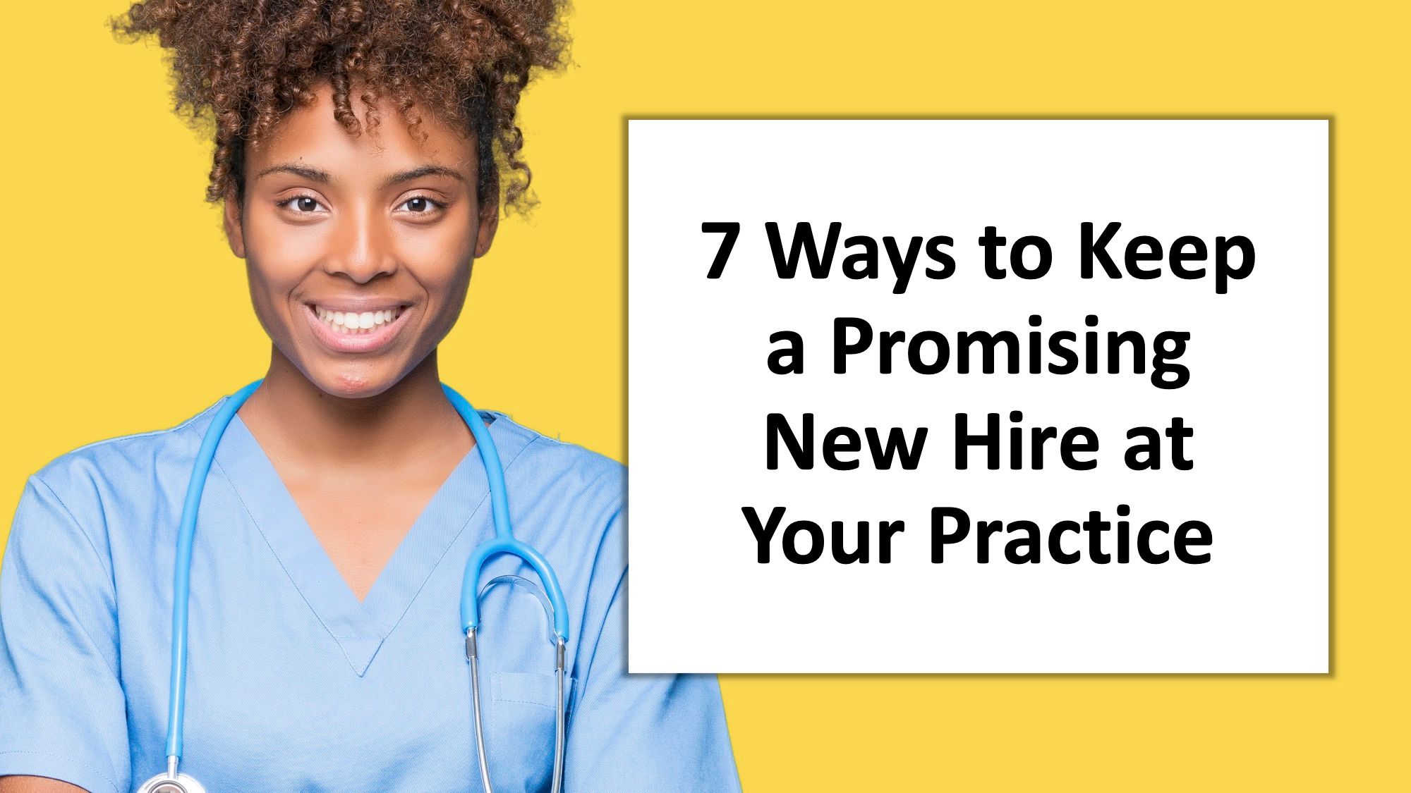 young black doctor smiling