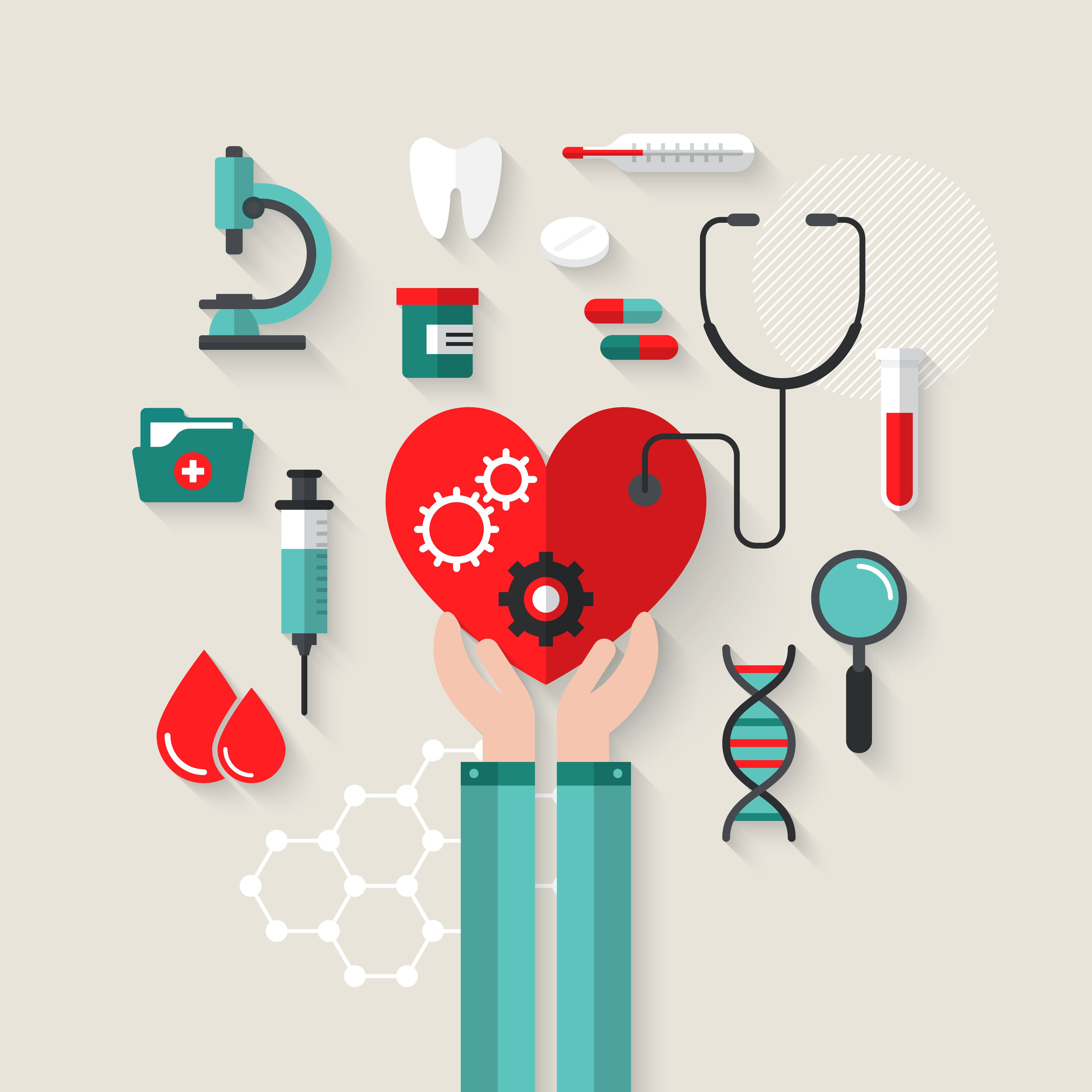healthcare illustration concept