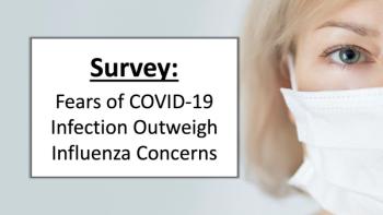 woman in a mask covid concept