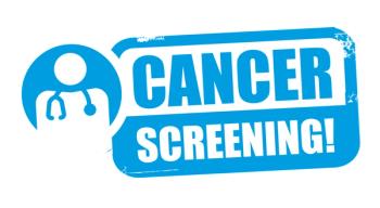 cancer screening blue stamp: © Trueffelpix - stock.adobe.com