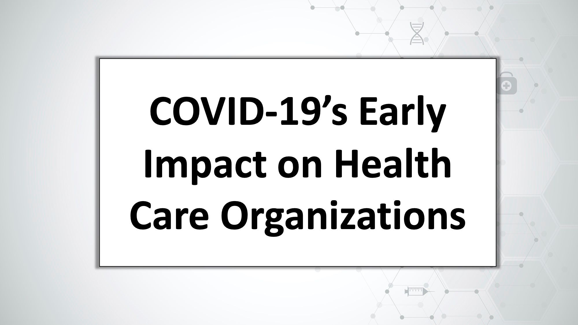 healthcare background