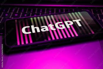 Picture of the word ChatGPT on cell phone ©Rokas stock.adobe.com