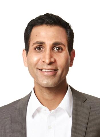 headshot of Samir Damani, M.D. credit: MD Revolution 