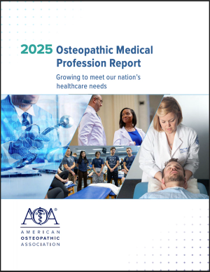 Osteopathic physicians, med students top 200,000 in U.S. medical workforce