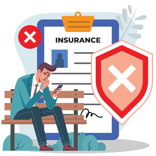 health insurance claim denied rejected illustration © widoko - stock.adobe.com