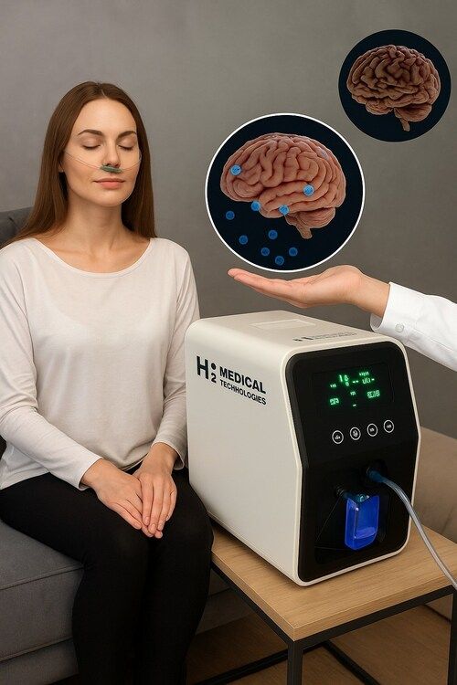 Prototype inhaler for Alzheimer's therapy: ©H2 Medical Technologies