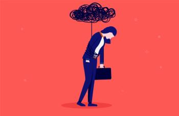 burnout clouding hanging over head