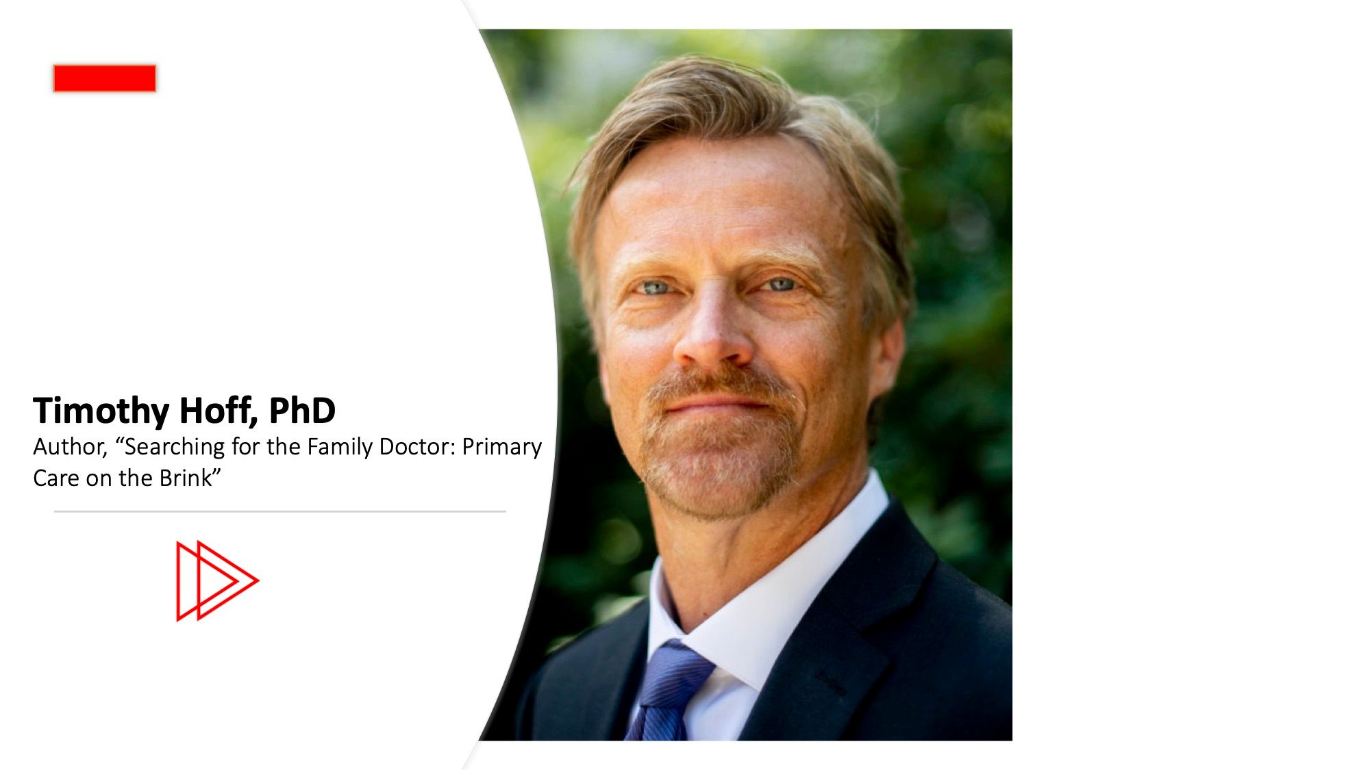 Timothy Hoff, PhD, gives expert advice