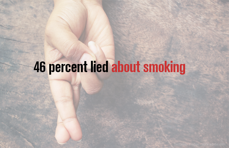 Lying about smoking