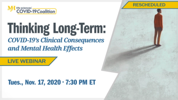 Free webinar on long-term COVID-19 effects tomorrow