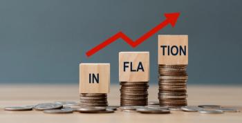 inflation word on wooden cube on coins: © Deemerwha studio stock.adobe.com