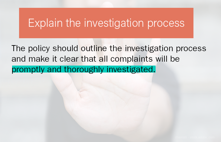 Explain the investigation process