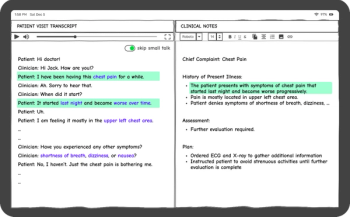 © Amazon - AWS HealthScribe